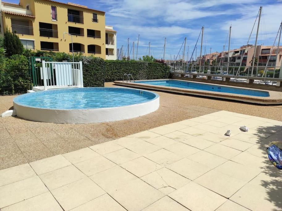 Confortable Appartement Grande Terrasse Piscine Parking Clim 阿格德 外观 照片